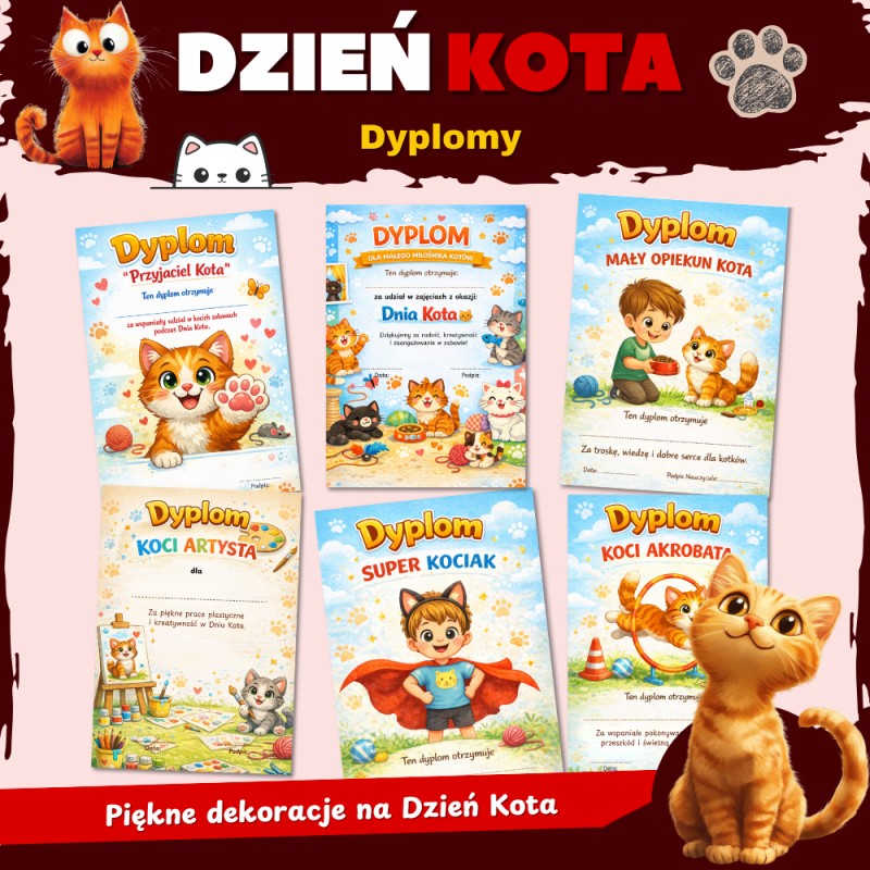 Pakiet DZIEŃ KOTA- NOWOŚĆ