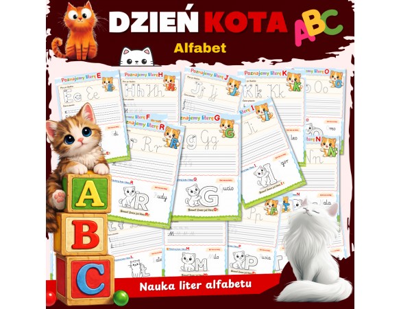 DZIEŃ KOTA- Alfabet
