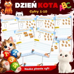 DZIEŃ KOTA- Cyfry