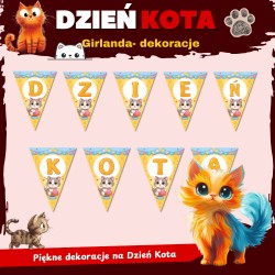 DZIEŃ KOTA- Girlanda