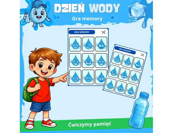 DZIEŃ WODY - gra memory