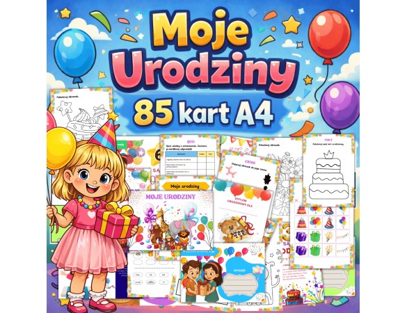 Zestaw MOJE URODZINY