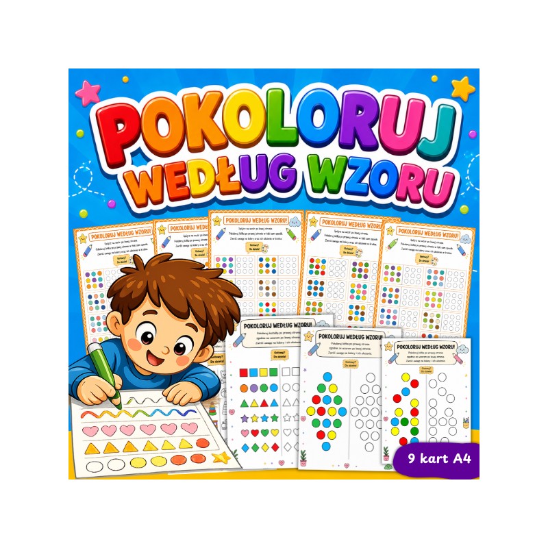 Integracja bilateralna – 150 kart pracy PDF do wydruku dla dzieci