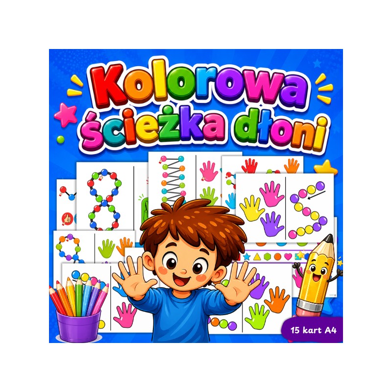 Integracja bilateralna – 150 kart pracy PDF do wydruku dla dzieci