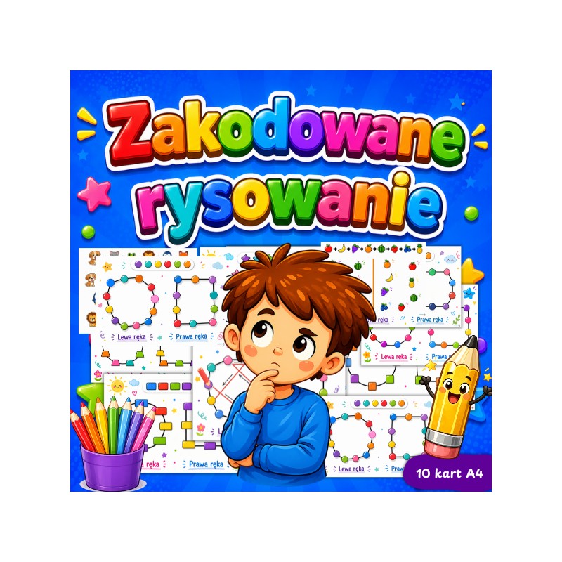 Integracja bilateralna – 150 kart pracy PDF do wydruku dla dzieci