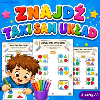 Znajdź Taki Sam Układ -  Koncentracja Uwagi