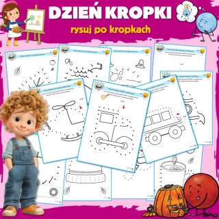 Dzień Kropki- połącz kropki