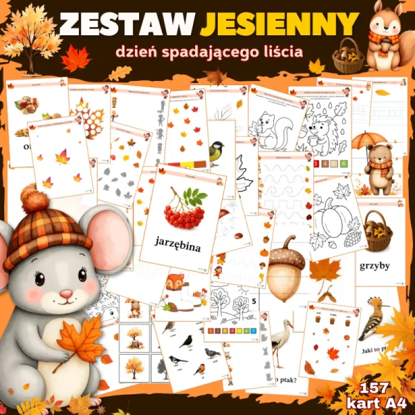 Pakiet Wrzesień dla Przedszkola – 6 Zestawów PDF