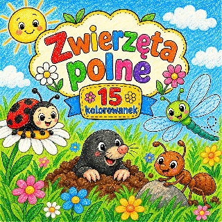 ZWIERZĘTA POLNE- kolorowanki