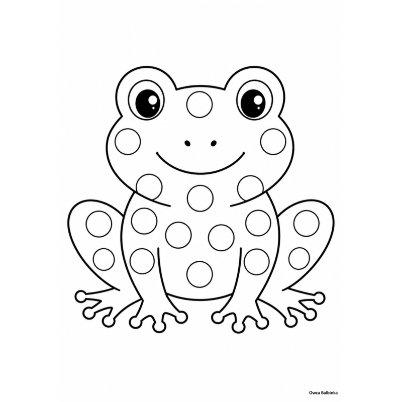 DZIEŃ KROPKI- kolorowanki