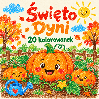 DZIEŃ DYNI - kolorowanki