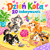 DZIEŃ KOTA - kolorowanki