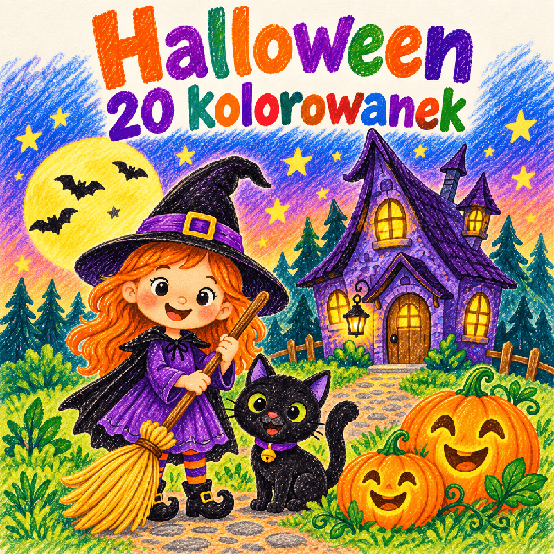 HALLOWEEN - kolorowanki