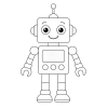 ROBOTY - kolorowanki