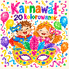 KARNAWAŁ - kolorowanki