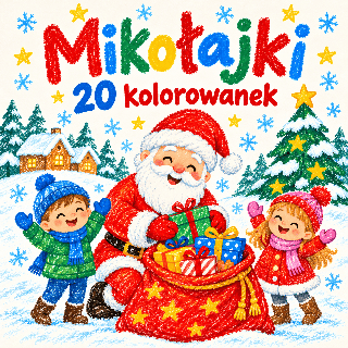 MIKOŁAJKI - kolorowanki