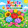 KWIATY OGRODOWE - kolorowanki