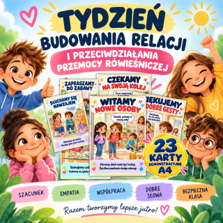 Tydzień budowania relacji i przeciwdziałania przemocy rówieśniczej