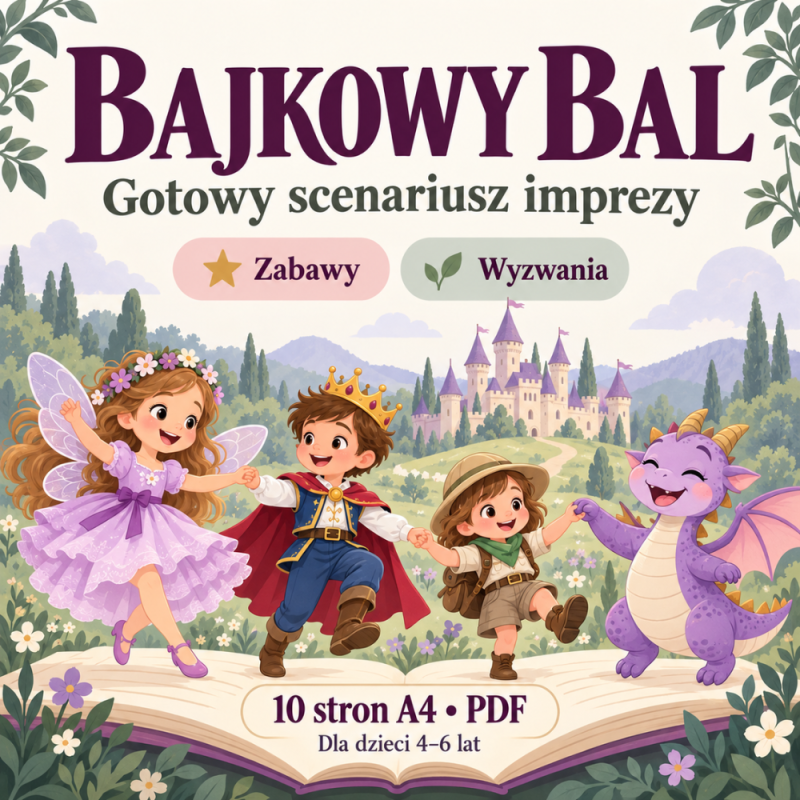 BAJKOWY BAL -gotowy scenariusz imprezy